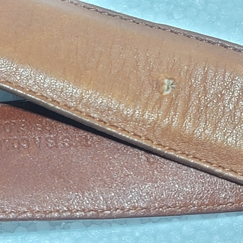 COACH WOMEN BELT 42" 105CM BROWN COLOR - Picture 9 of 12
